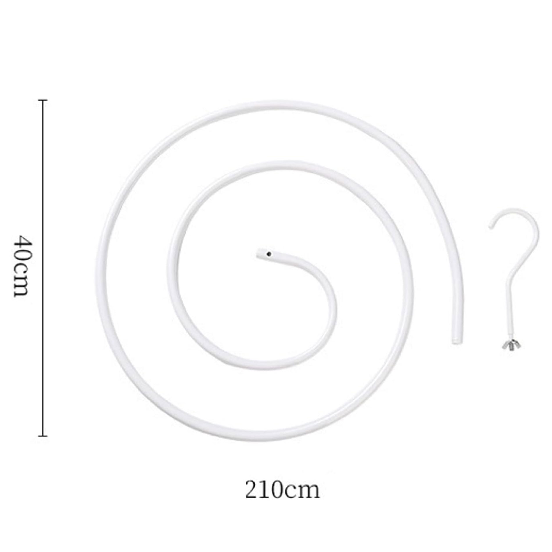 Miniatura 2 de Gancho Tendedero Espiral Sabanas Cobijas